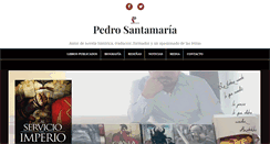 Desktop Screenshot of pedrosantamaria.com